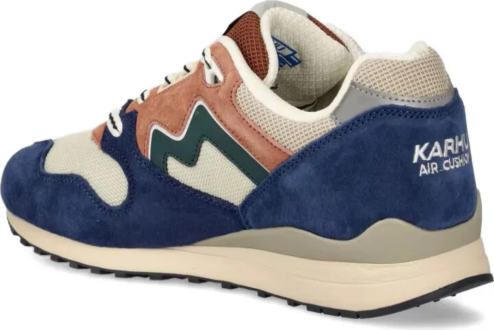 Synchron suede-panelled running sneakers - Image 3