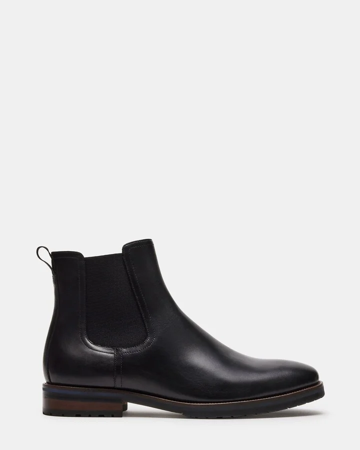 Syre Black Leather
