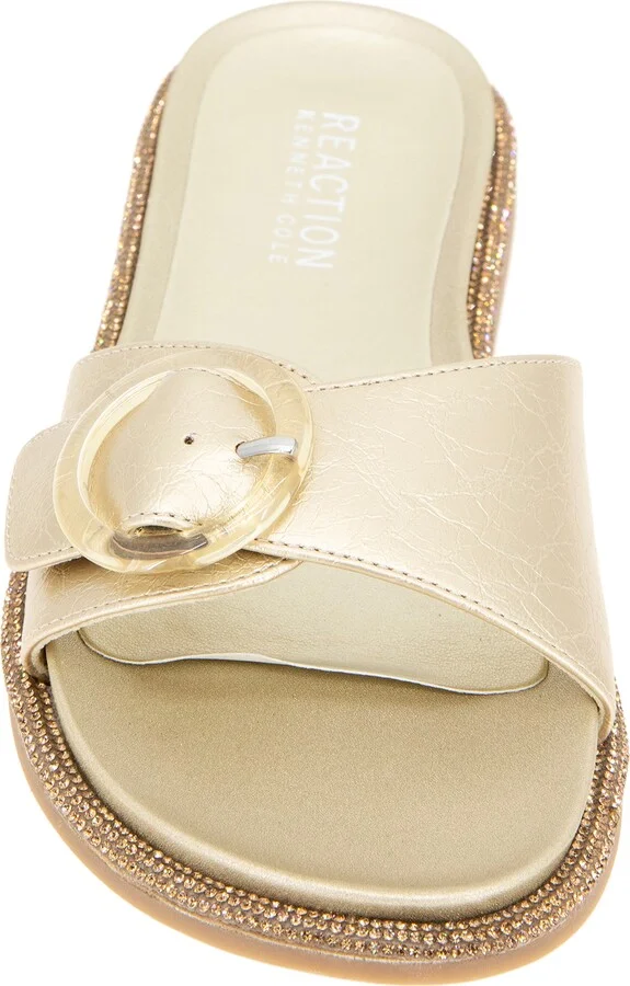 Syrena Buckle Slide Sandal - Image 3