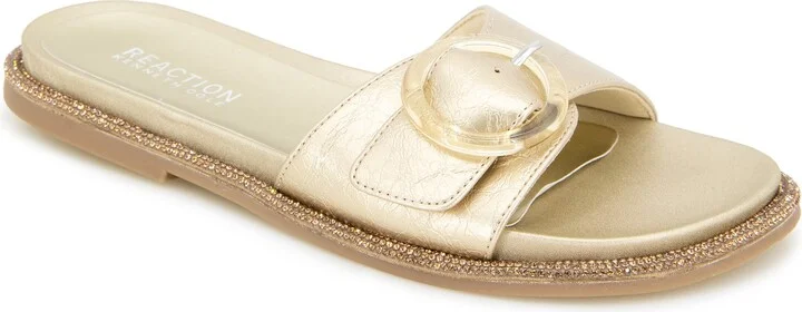 Syrena Buckle Slide Sandal