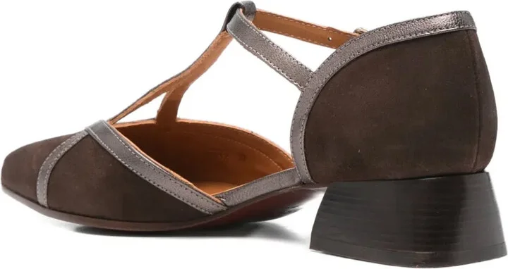 T-Bar Block-Heel Pumps - Image 3