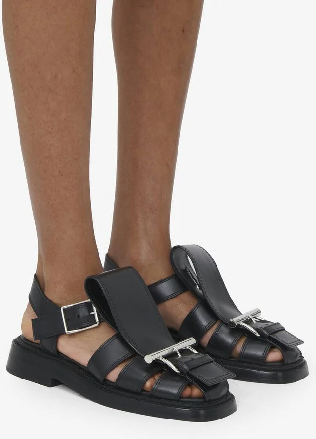 T-Bar Caged Sandal - Image 2
