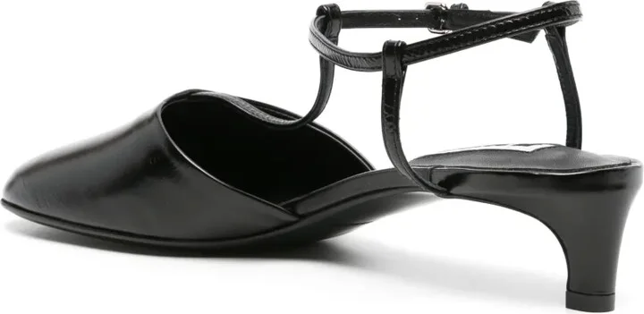 T-bar leather pumps - Image 3