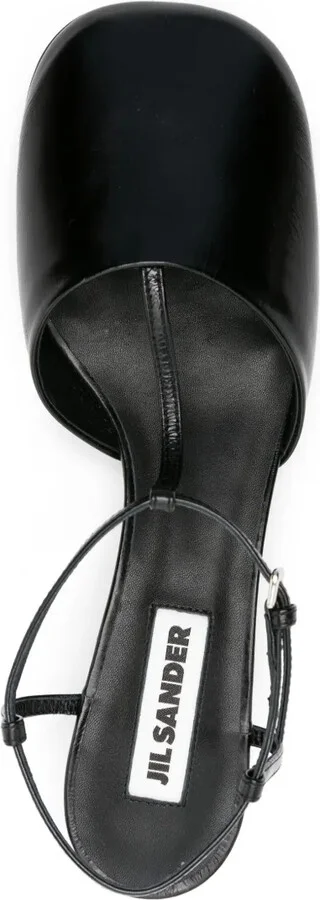 T-bar leather pumps - Image 4