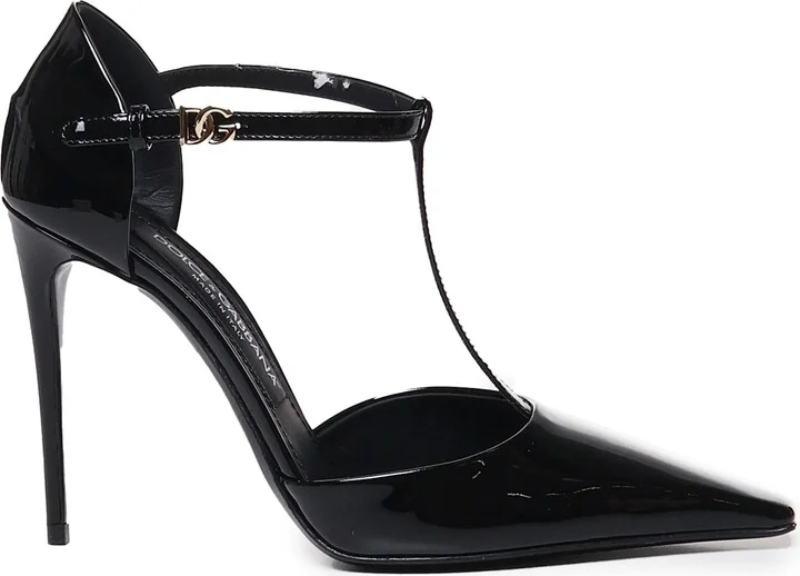 T-bar Mun In Patent Leather