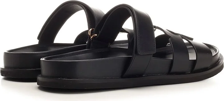 't' Leather Sandals - Image 3