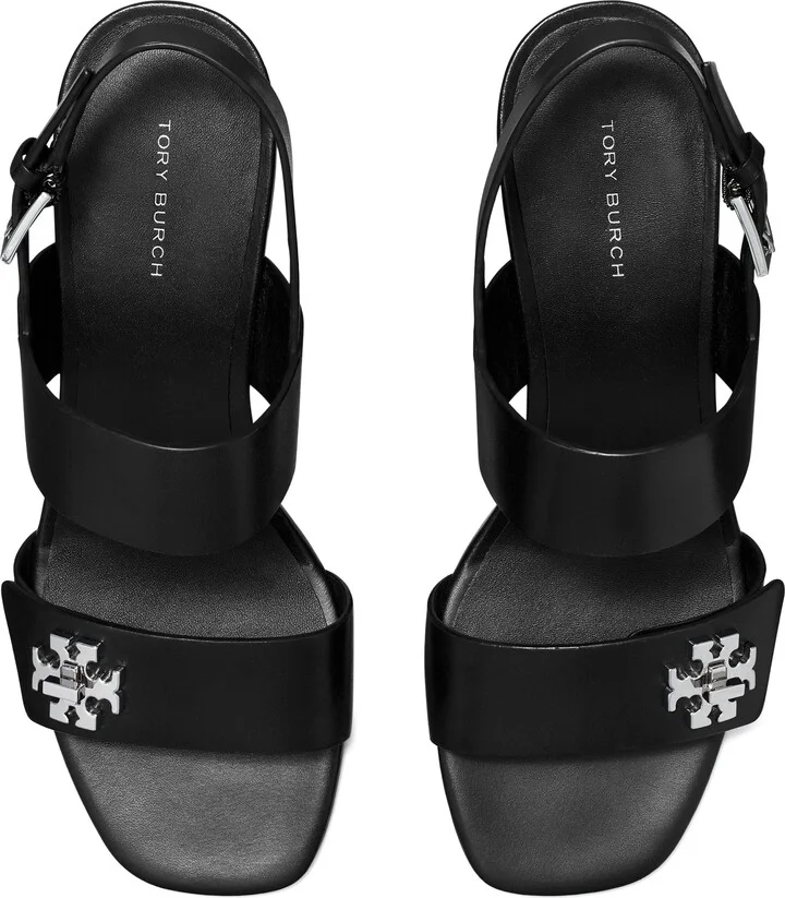 T Lock Block Heel Sandal - Image 4