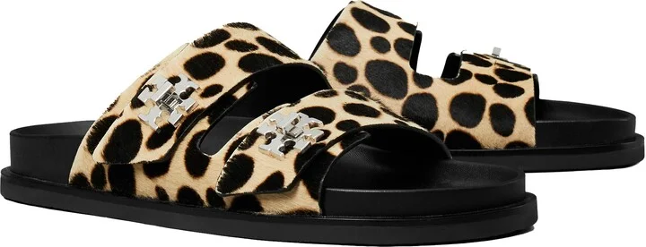 Trench/ Black Print Calf Hair