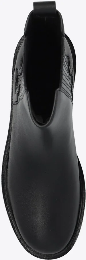 T Logo Leather Chelsea Boots - Image 3