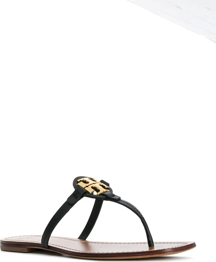 T-medallion flat sandals - Image 2