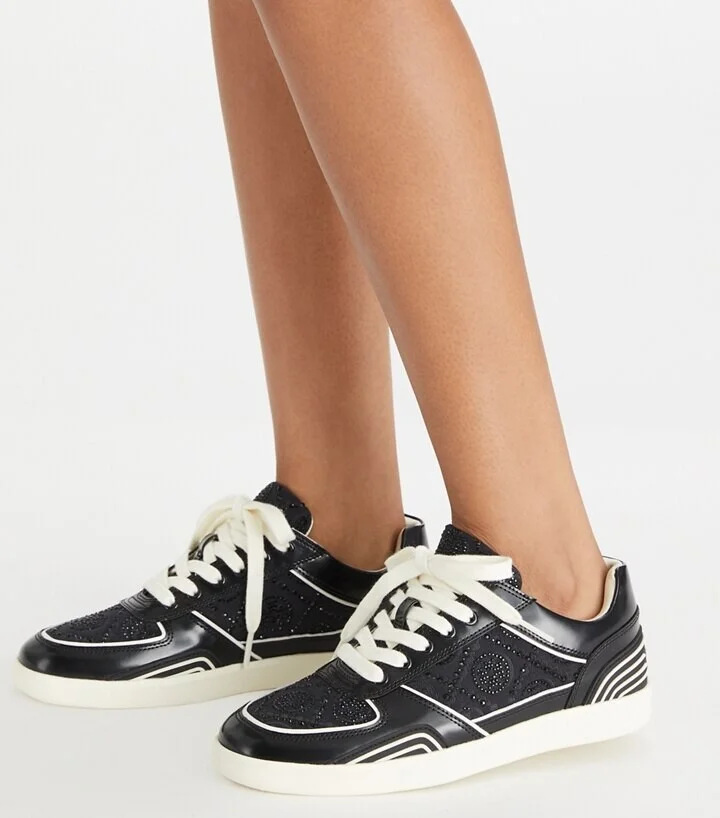 T Monogram Clover Court Sneaker - Image 2
