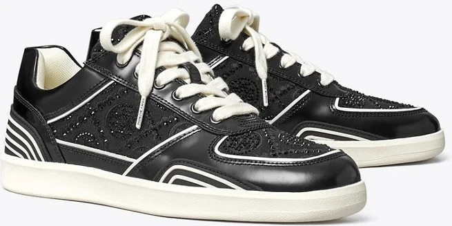 T Monogram Clover Court Sneaker