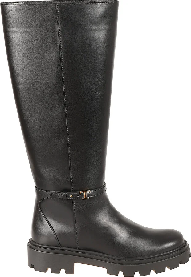 T-plaque High Boots