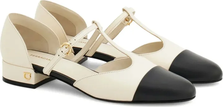 T-strap ballerina shoes - Image 2