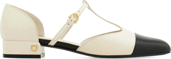 T-strap ballerina shoes