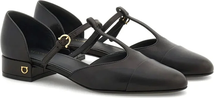 T-strap ballet pumps - Image 2