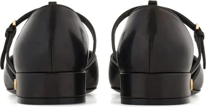 T-strap ballet pumps - Image 3