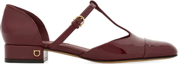 T-strap ballet pumps