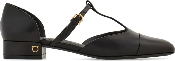 T-strap ballet pumps