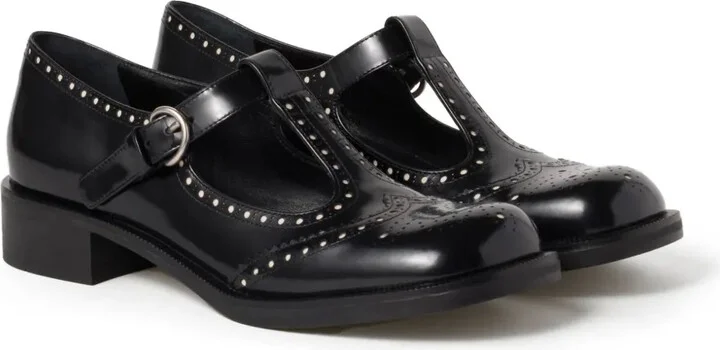 T-strap brogue shoes - Image 2