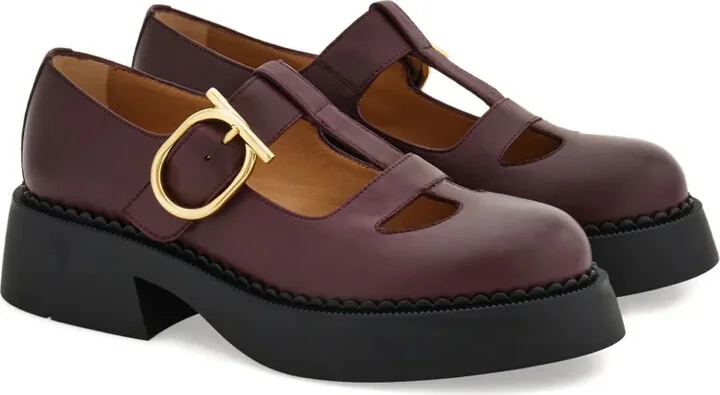 T-strap buckle loafers - Image 2