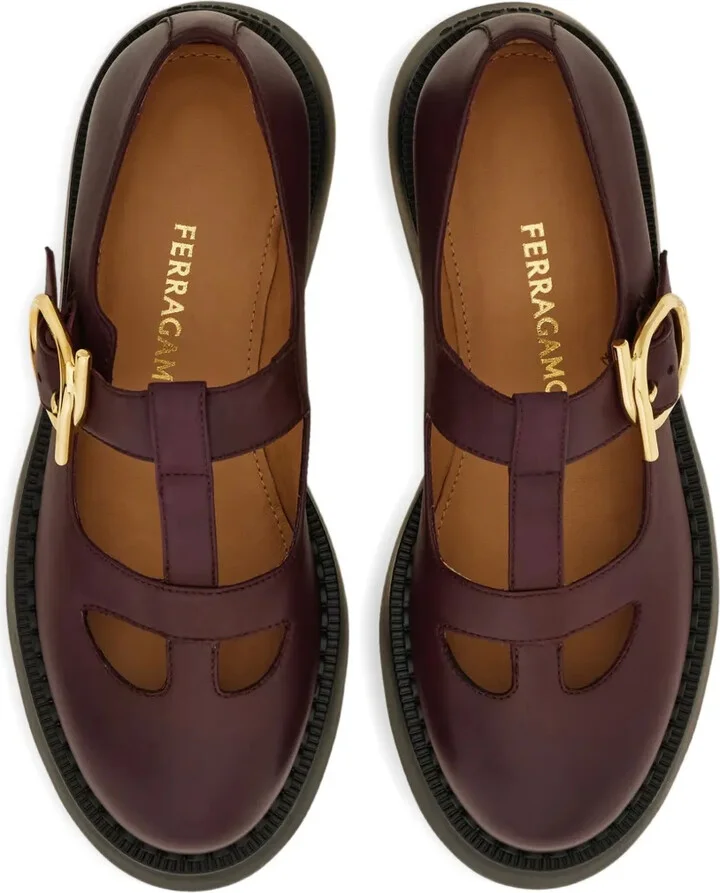 T-strap buckle loafers - Image 3