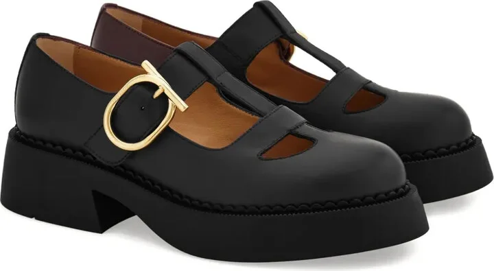 T-strap buckle loafers - Image 2