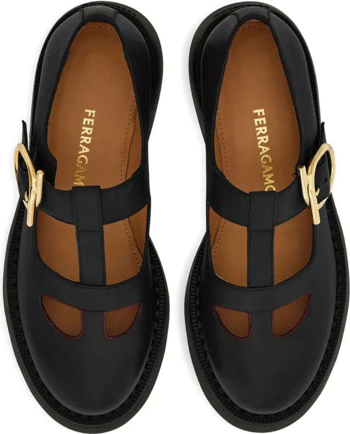 T-strap buckle loafers - Image 3