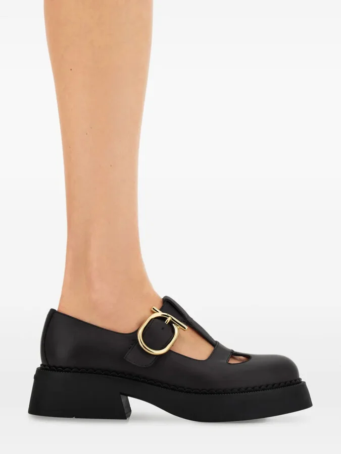 T-strap buckle loafers - Image 5
