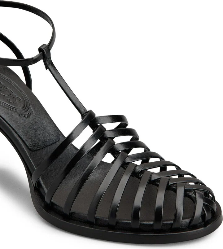 T-Strap Cage Sandal - Image 4