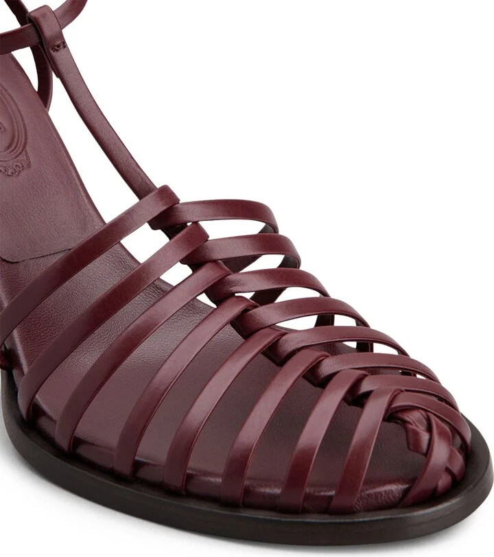 T-Strap Cage Sandal - Image 4