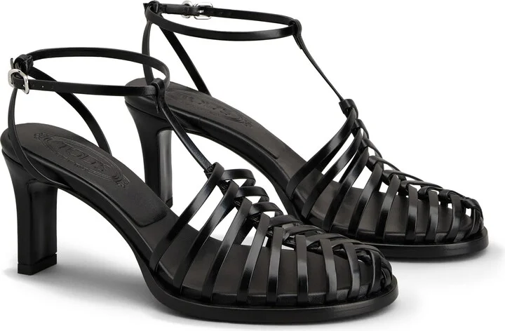 T-Strap Cage Sandal