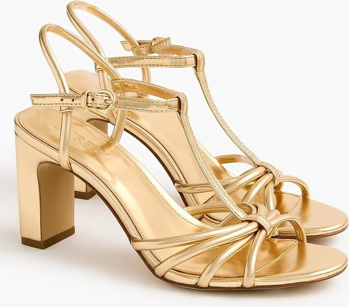 T-strap heels
