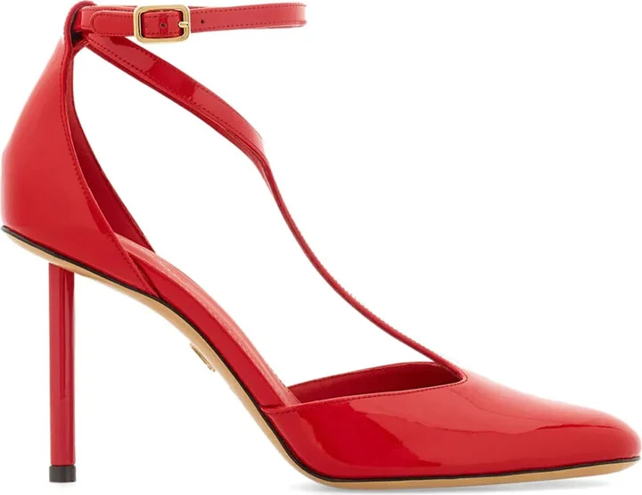 T-strap pumps