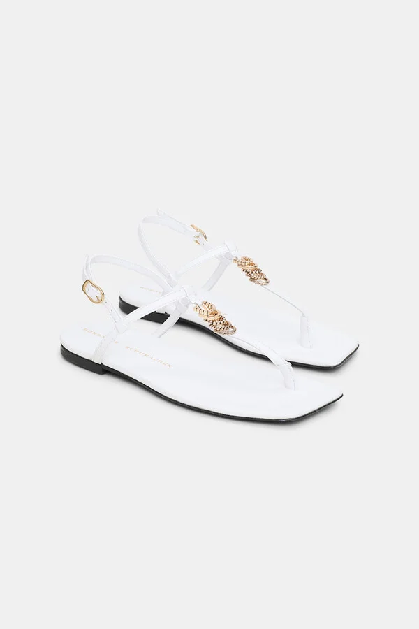 T-strap sandals with D-rings - Image 7