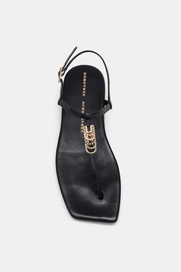 T-strap sandals with D-rings - Image 6