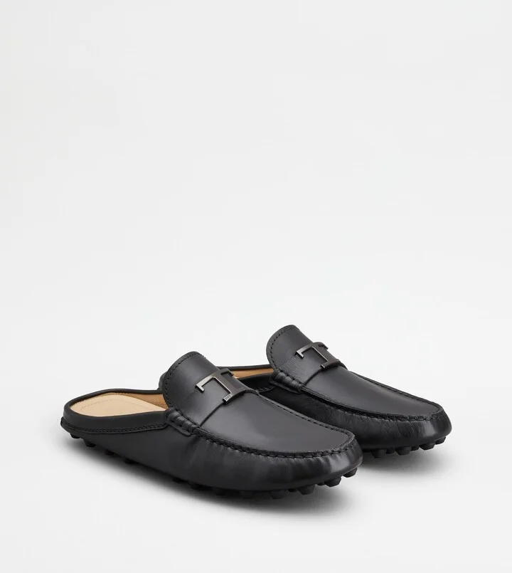 T Timeless Gommino Bubble Mules in Leather - Image 2
