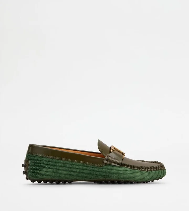 T Timeless Gommino Driving Shoes in Leather and Velvet