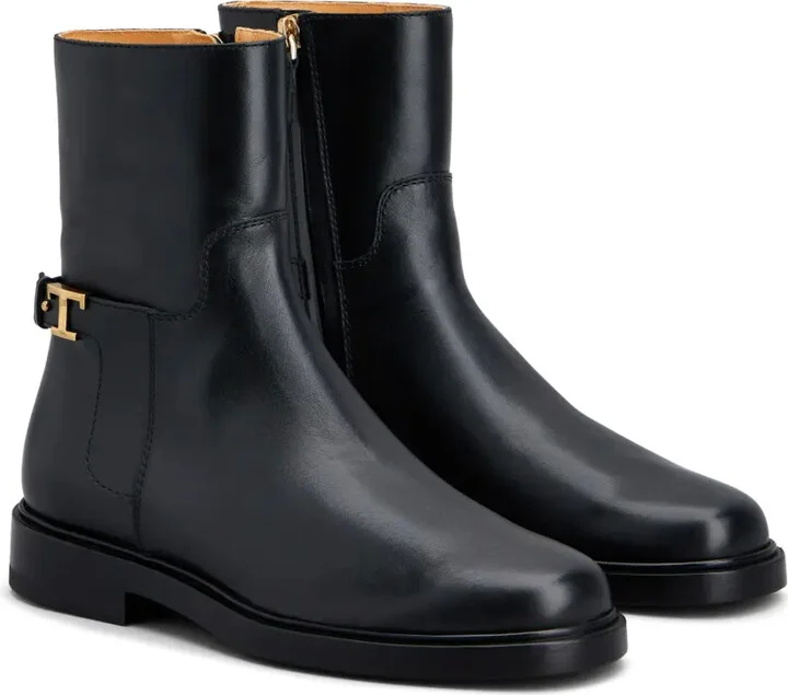 T Timeless leather ankle boots - Image 2