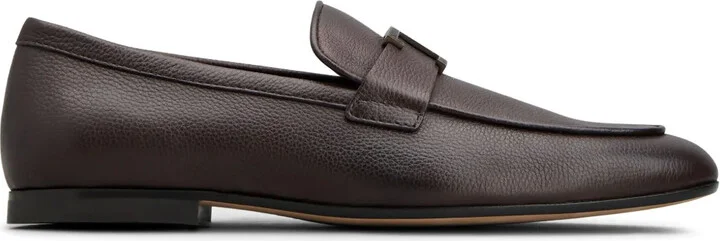 T Timeless leather loafers