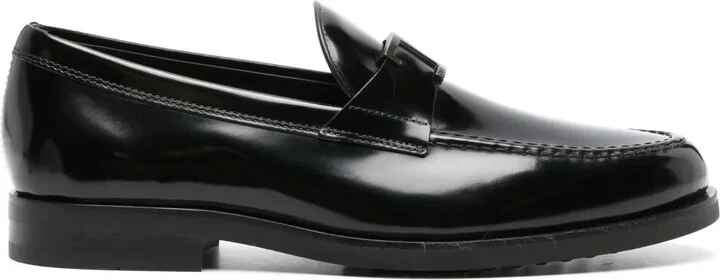 T Timeless leather loafers