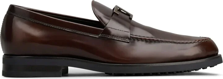 T Timeless leather loafers