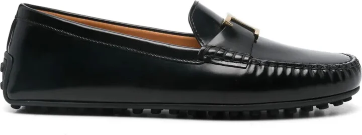 T Timeless leather loafers