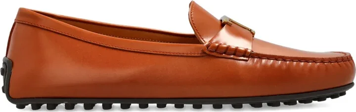 T Timeless leather loafers