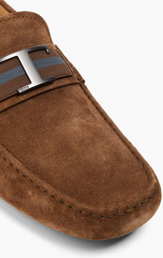 T Timeless suede driving shoes - Image 4