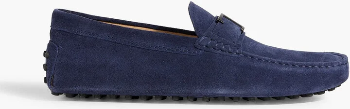 T Timeless suede loafers