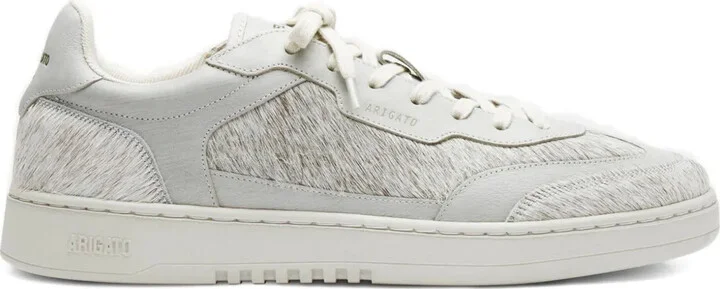 T-toe leather sneakers