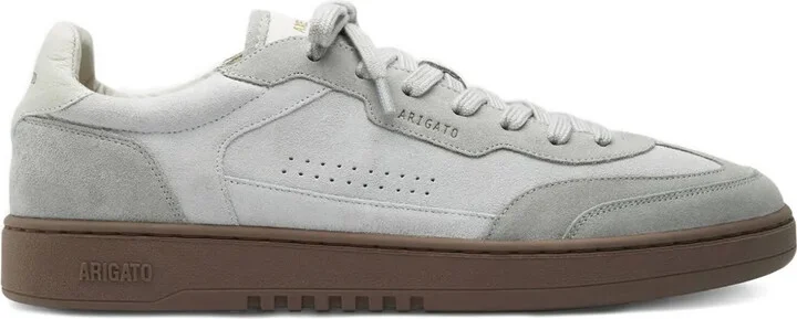 T-toe suede trainers