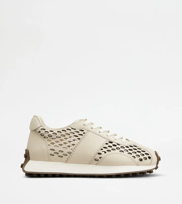 T Vintage Sneakers in Leather