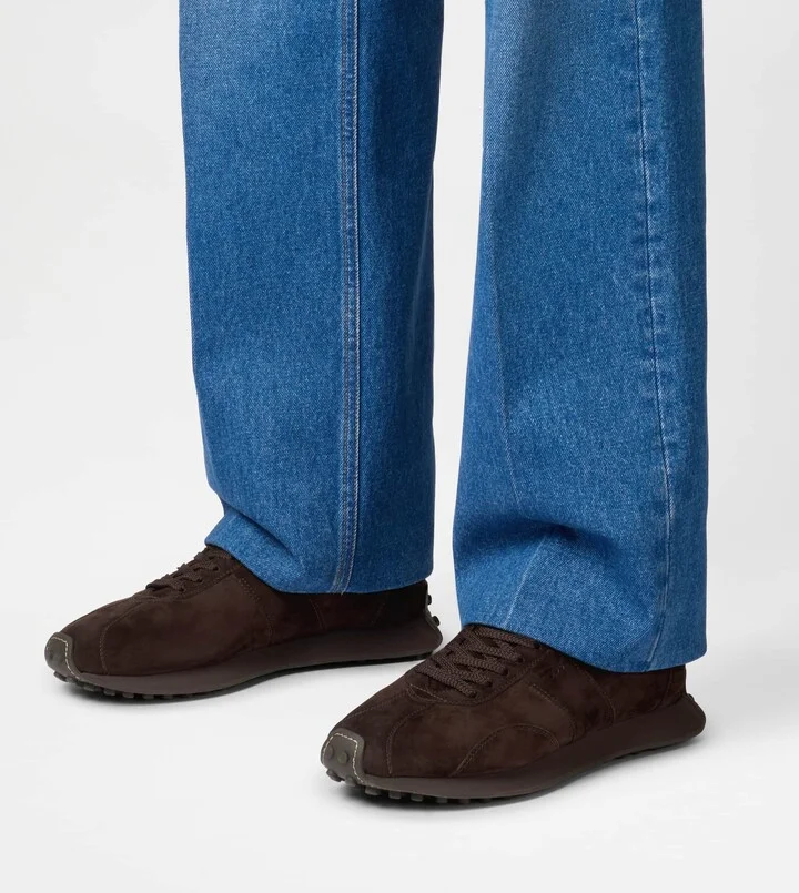 T Vintage Sneakers in Pashmy Suede - Image 7